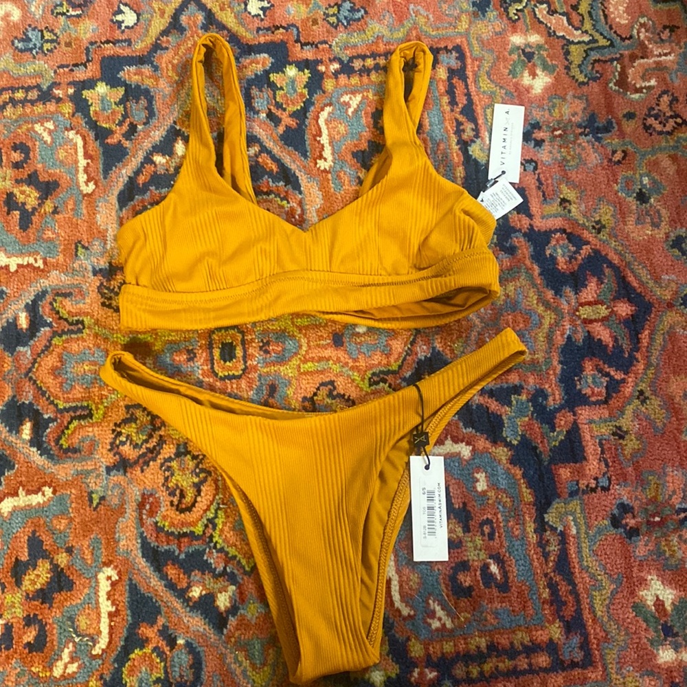 VITAMIN A BIKINI SET NWT S